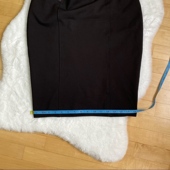 SOLD - A Pea in the Pod Black Maternity Pencil Skirt - Picture 4 of 7